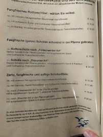 Hus op'n Diek - Fischrestaurant à Cuxhaven menu