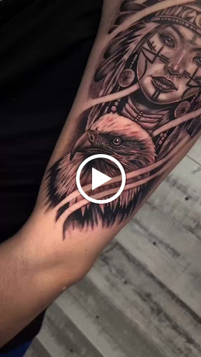 Explore grandpa tattoo ideas, creative tattoo ideas in Modesto, available at Dying Art Tattoo