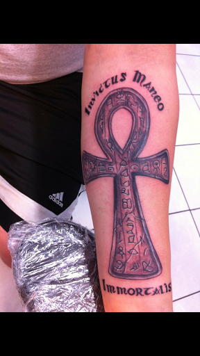 Explore son name tattoo ideas, creative tattoo ideas in Houston, available at Ink Love Tattoos