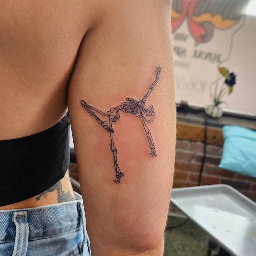 Explore tattoo ideas for guys calf, creative tattoo ideas in Belgrade, available at The Loyal Sparrow Tattoo and Piercing