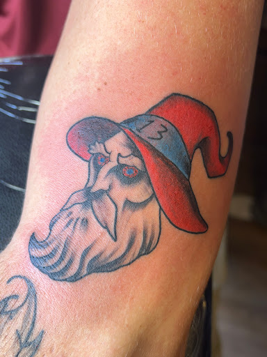 Explore baby yoda tattoo ideas, creative tattoo ideas in Albany, available at Coast 2 Coast Body Art Studio