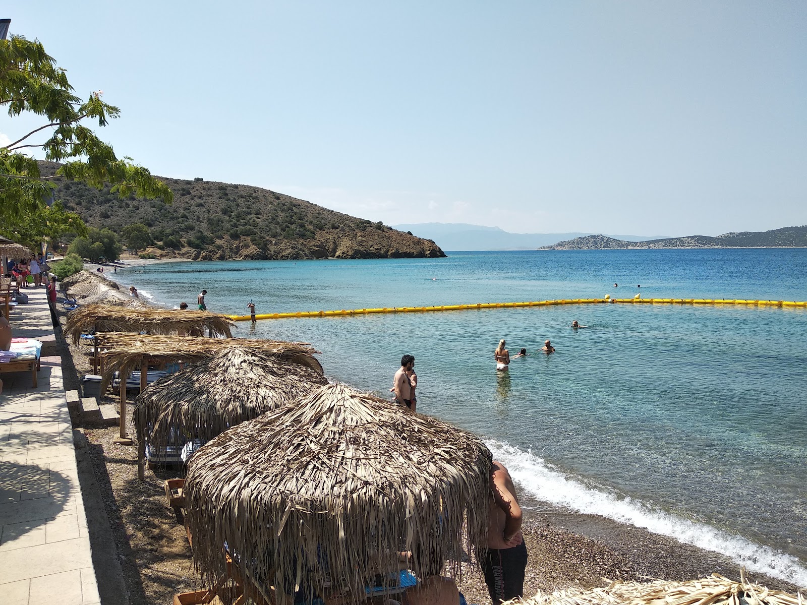Foto af Agios Nikolaos beach faciliteter område