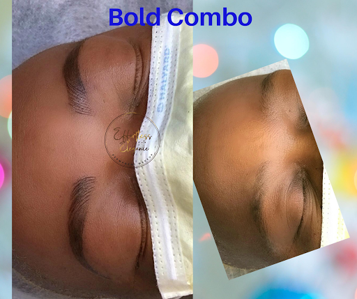 Explore kissing lips tattoo ideas, creative tattoo ideas in Johnston, available at Brows & Body