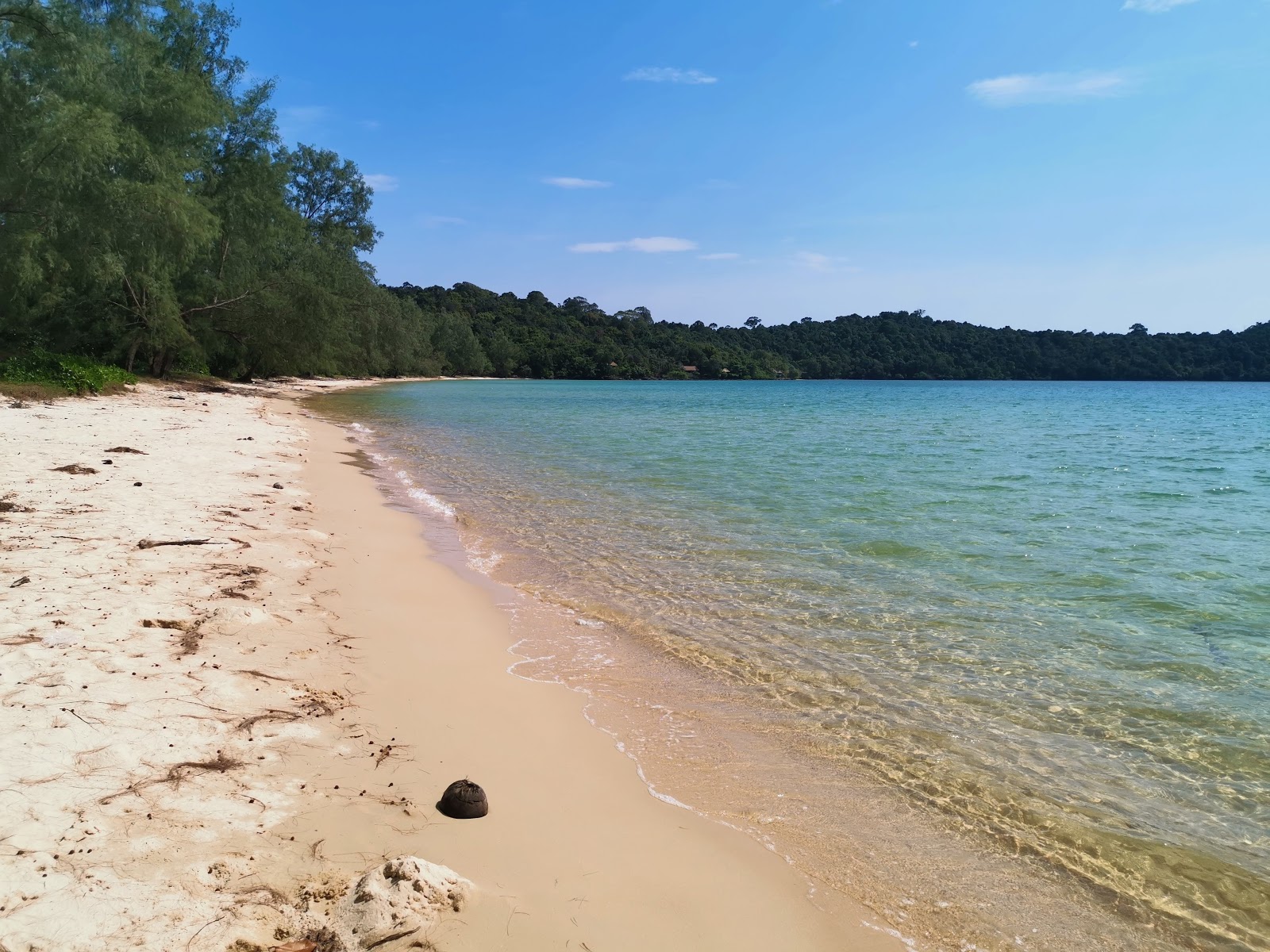 Foto von Koh Takiev Beach mit lange, gerade küste