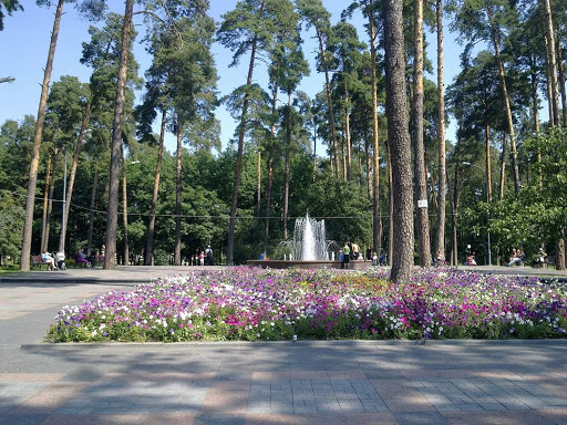 Beautiful parks in Kiev