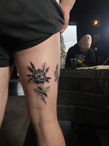 Explore time is money tattoo ideas, creative tattoo ideas in Spokane, available at Moon and Mercury Tattoo