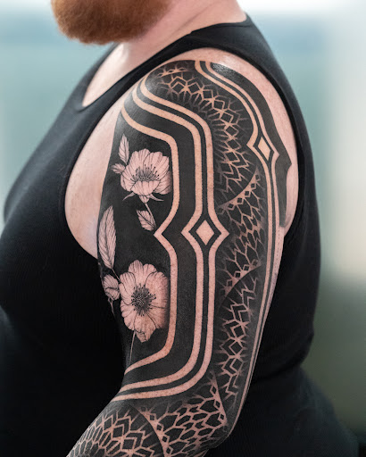 Explore clown tattoo ideas, creative tattoo ideas in Berkeley, available at Dark Water