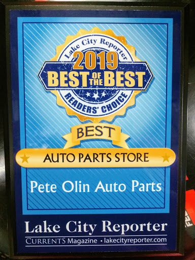 Auto Parts Store «Pete Olin Auto Parts», reviews and photos, 190 SW Montgomery Dr, Lake City, FL 32025, USA