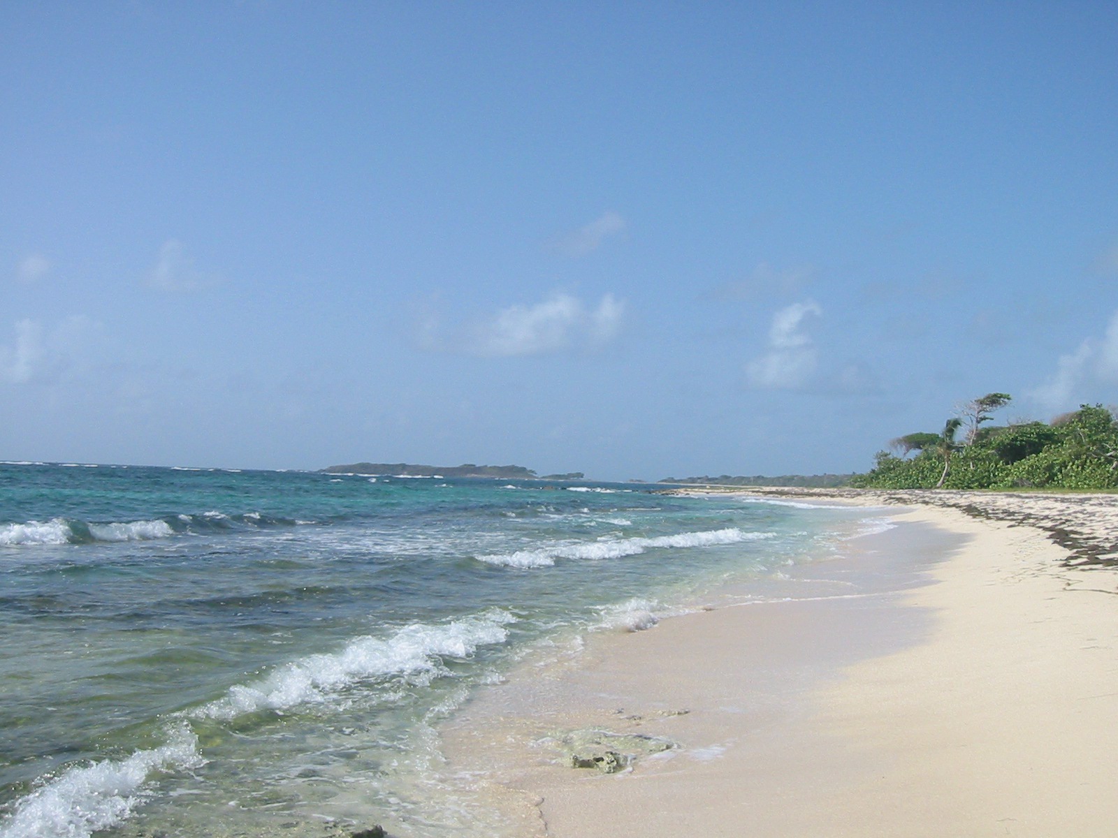 Anse Baleine beach的照片 带有明亮的沙子和岩石表面