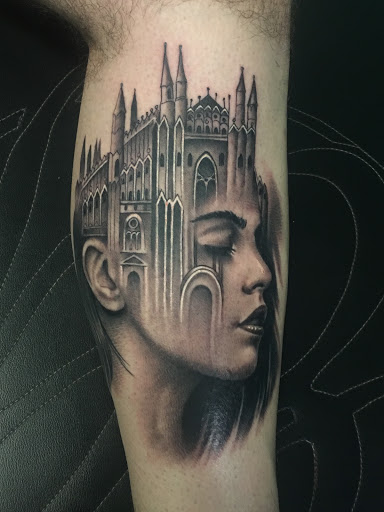 Explore exercise tattoo ideas, creative tattoo ideas in Newton, available at Eternal Grafix