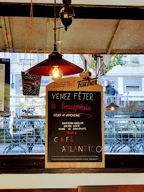 Bistro Café Atlantico à Strasbourg (la carte)