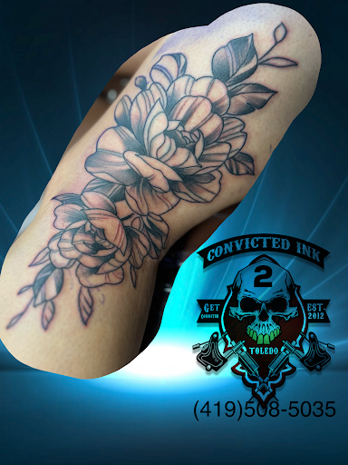 Explore diesel truck tattoo ideas, creative tattoo ideas in Toledo, available at Convicted Ink 2