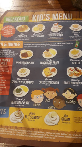 American Restaurant «Cracker Barrel Old Country Store», reviews and photos, 1240 NJ-73, Mt Laurel, NJ 08054, USA