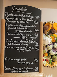 Menu du Les Béatilles à Rochefort