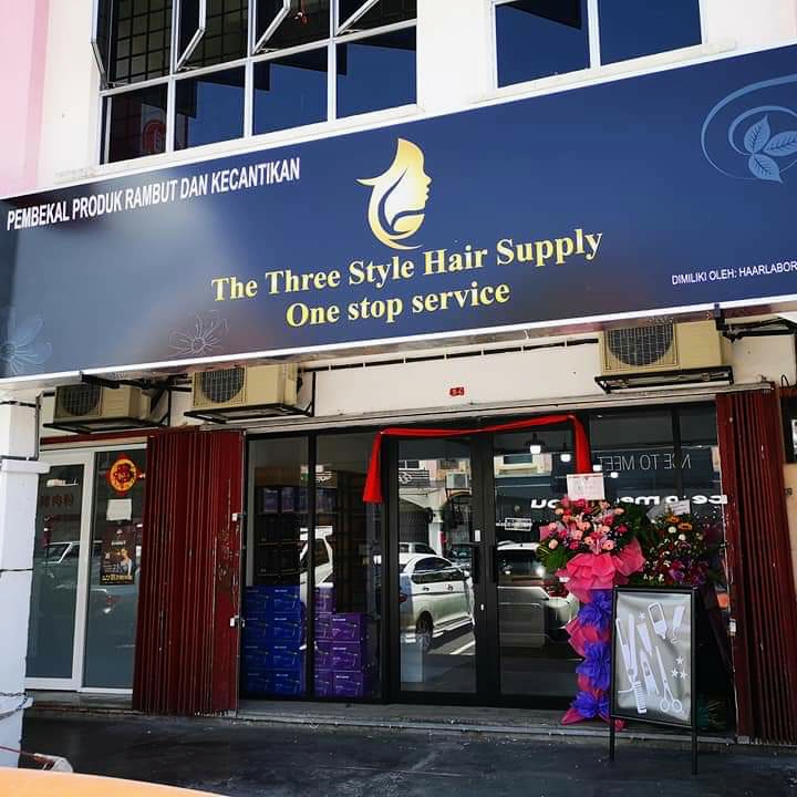 The three style hair supply one stop service