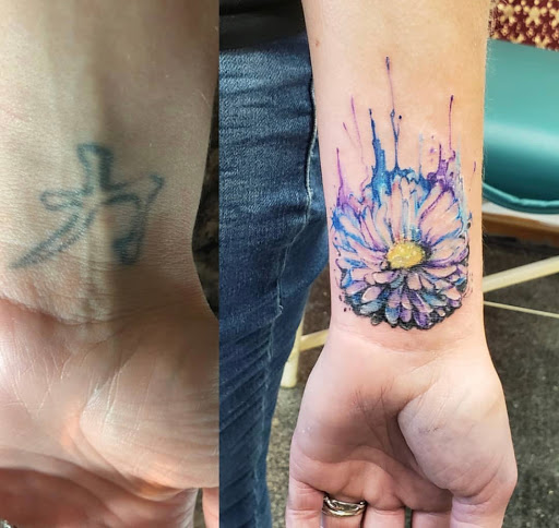 Explore tattoo ideas chest piece, creative tattoo ideas in Kenosha, available at Kenosha Tattoo Company