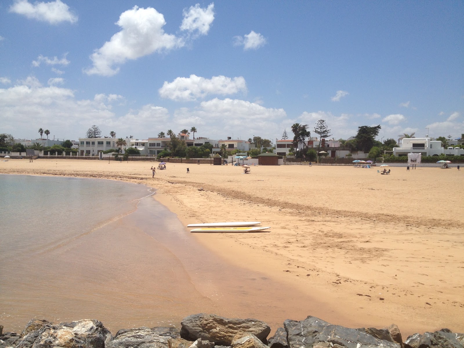 Foto de Plage Sid El Abed com areia bege superfície