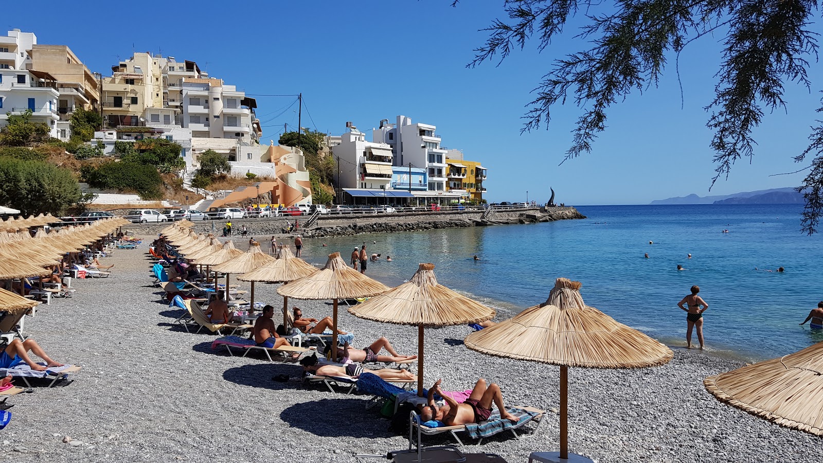 Foto av Kitroplateia Beach med hög nivå av renlighet