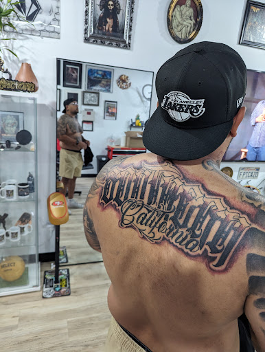 Find cool dog tattoo ideas for your next unique tattoo in Palm Desert at Picazo Tattoo Studio