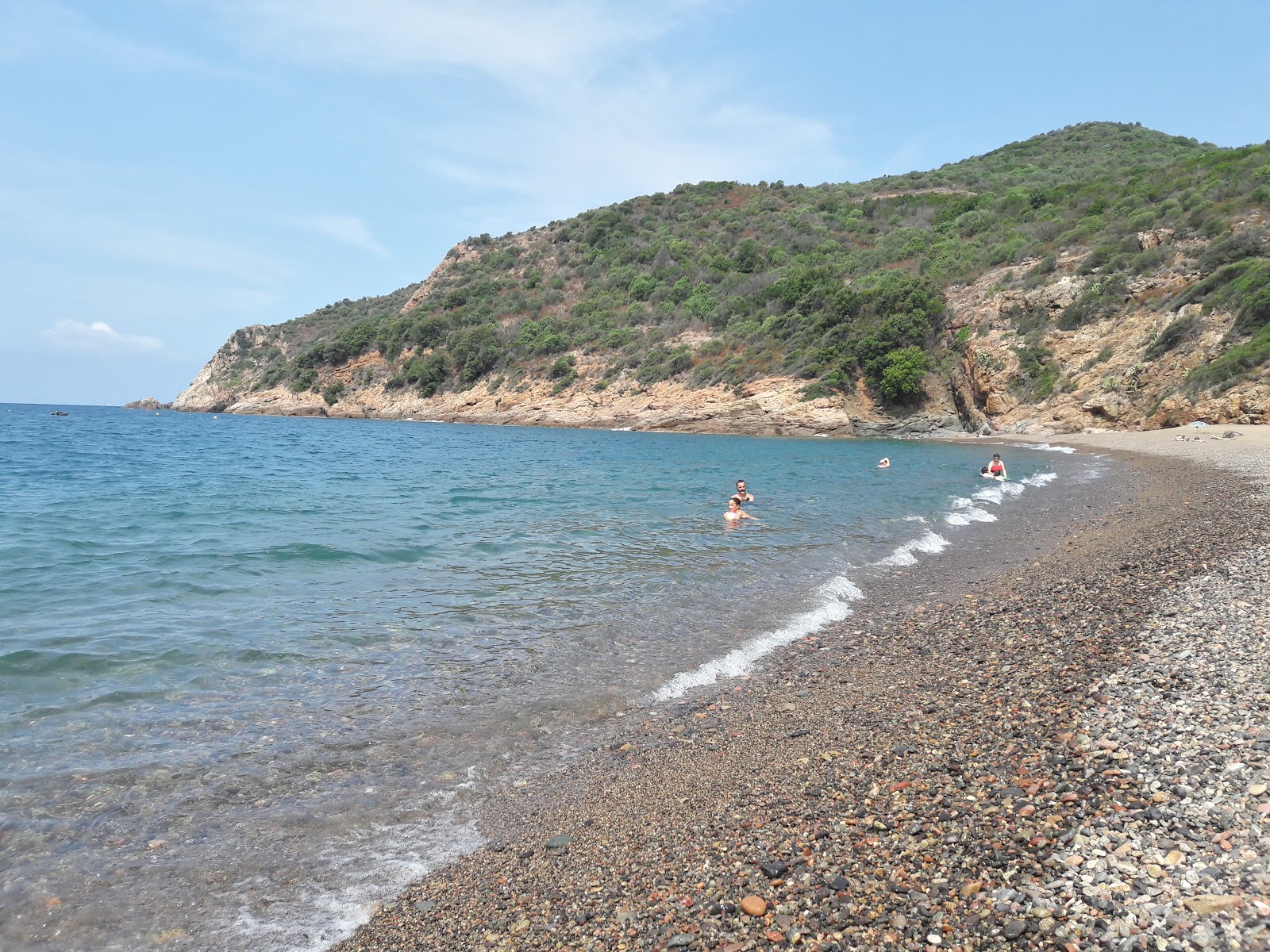 Photo de Plage de Bussaglia situé dans une zone naturelle