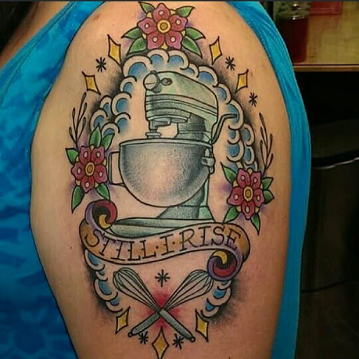 Explore serotonin tattoo ideas, creative tattoo ideas in Olympia, available at Capitol City Tattoo and Piercing