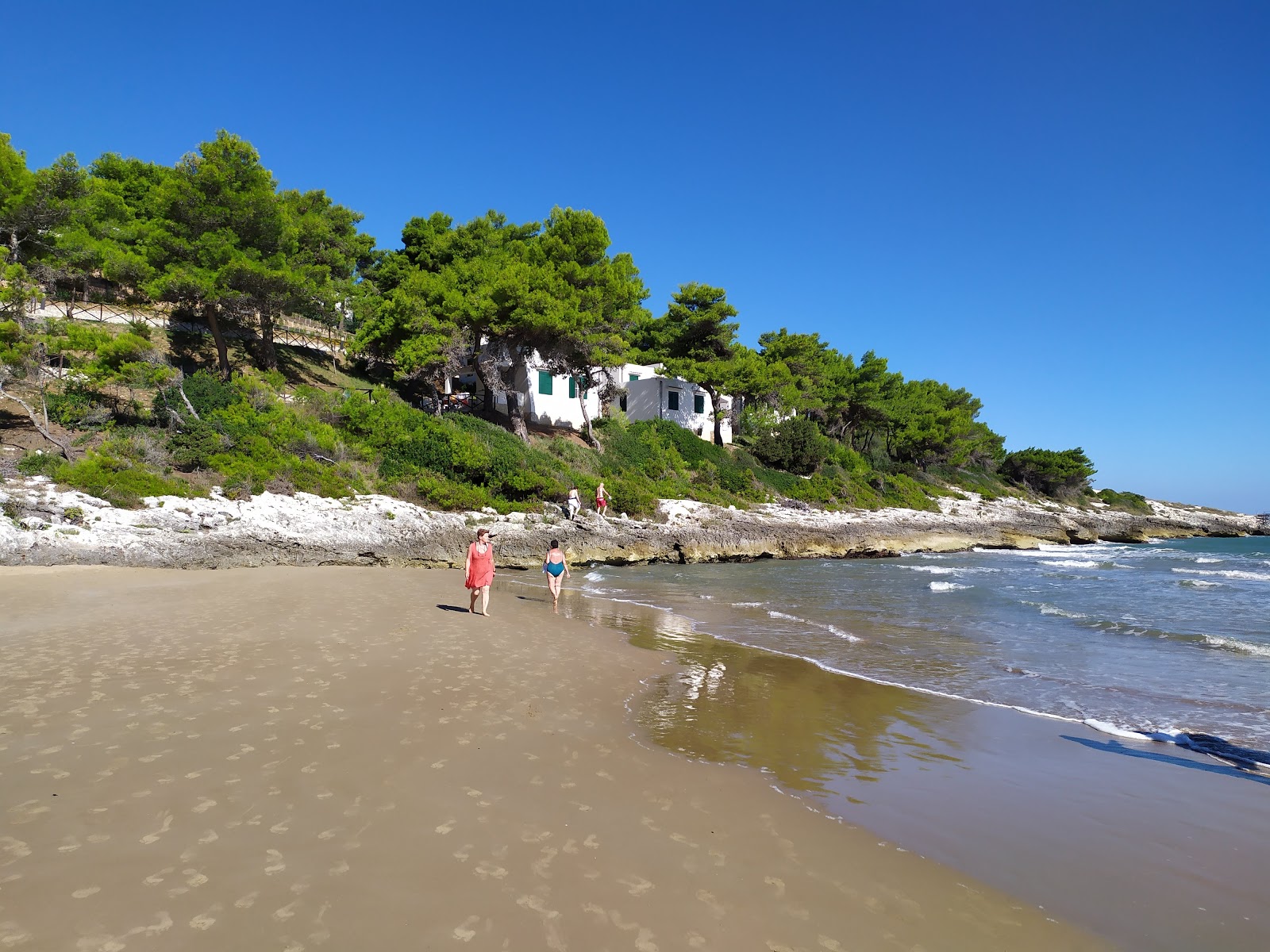 Valokuva Spiaggia di Crovaticoista. hotellialue