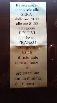 Restaurant italien Ristorante Biagi à Bologna (la carte)