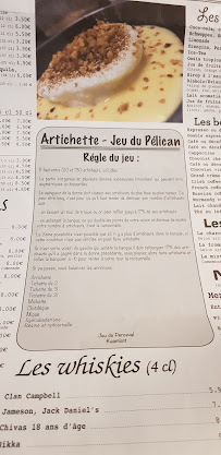 Brasserie L'AnneXe à Chartres menu