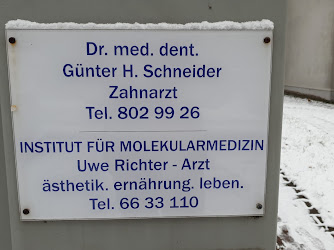 Schneider Günter H. Dr. med. dent. Zahnarzt