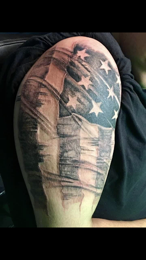 Explore tactical tattoo ideas, creative tattoo ideas in Granite City, available at DenWinn Art & Design
