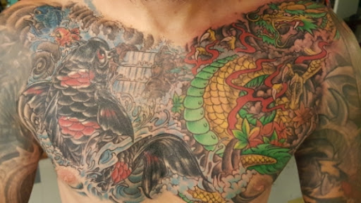 Explore simple skyrim tattoo ideas, creative tattoo ideas in Champaign, available at Flatland Tattoo Studio