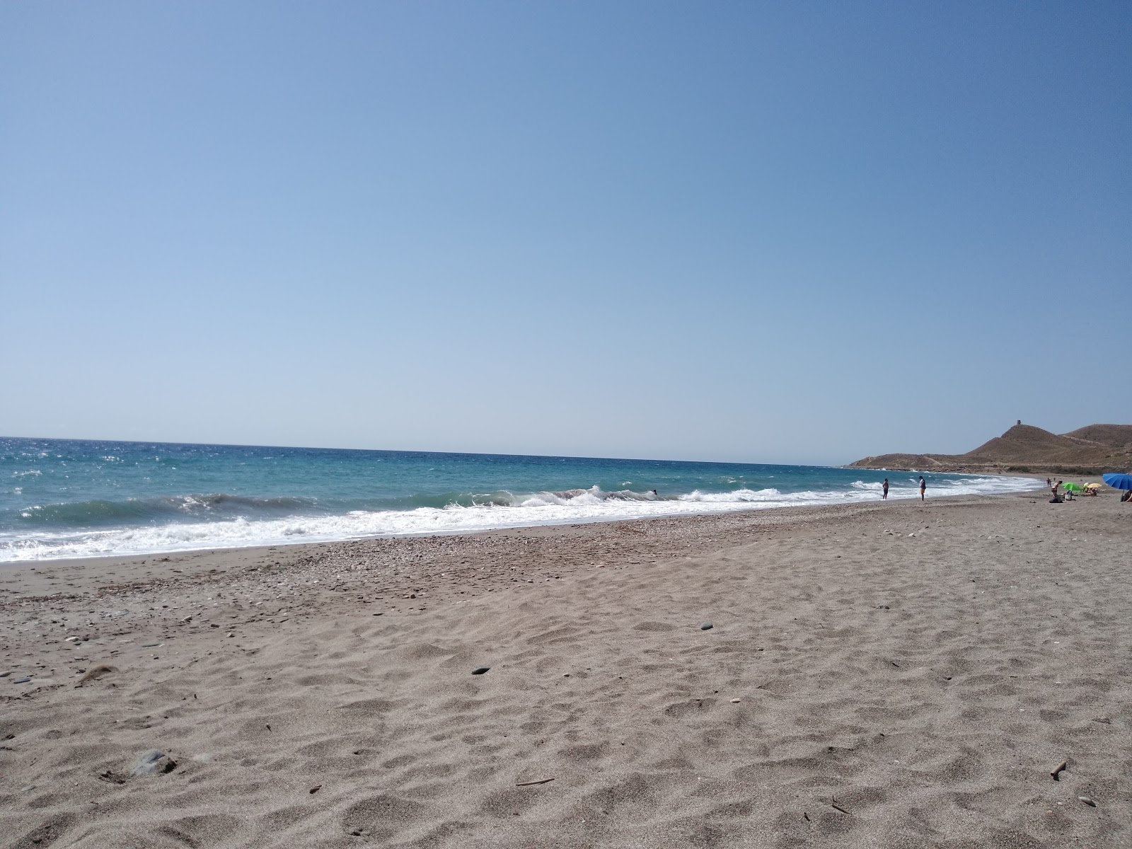 Foto av Playa el Algarrobico beläget i naturområde