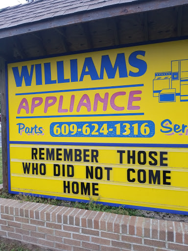 Appliance Parts Supplier «Williams Appliance Svc», reviews and photos, 1 Ocean View Dr, Ocean View, NJ 08230, USA