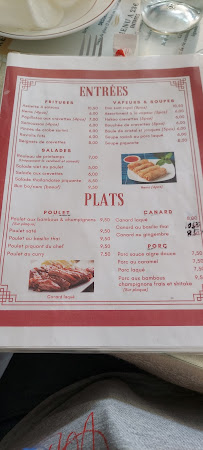 Restaurant vietnamien Hoa Binh Restaurant à Chauvigny - menu / carte