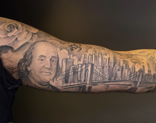 Explore mens tattoo quote ideas, creative tattoo ideas in Woodhaven, available at 94 Ink Tattoos