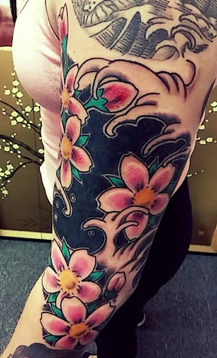 Explore brat tattoo ideas, creative tattoo ideas in Flint, available at Black Eye Social Club Tattoo