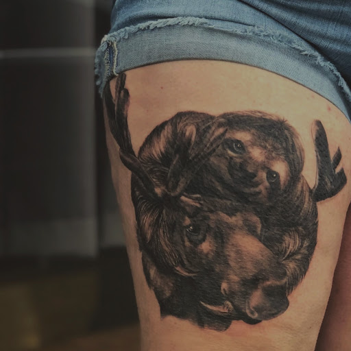 Explore child tattoo ideas for dad, creative tattoo ideas in Graham, available at Transcendence Art Studio & Tattoo