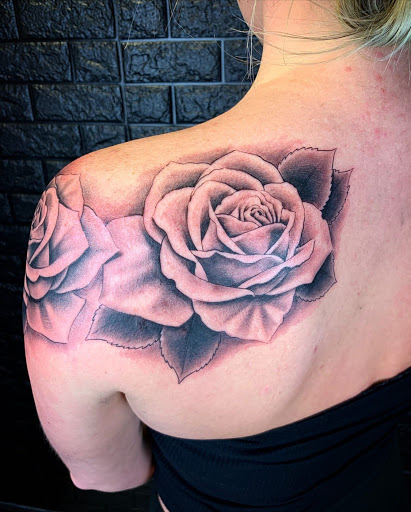 Explore whole back tattoo ideas, creative tattoo ideas in Kenosha, available at Kenosha Tattoo Company