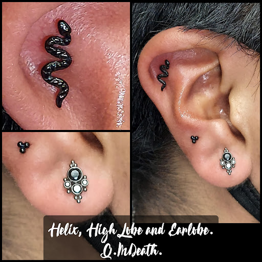 Explore wrist name tattoo ideas, creative tattoo ideas in Greensboro, available at Inkbiotics Tattoos and Piercings