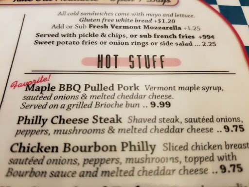 American Restaurant «Depot Street Malt Shop», reviews and photos, 57 Depot St, Stowe, VT 05672, USA