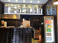 Menu du Adam Burger à Berlin