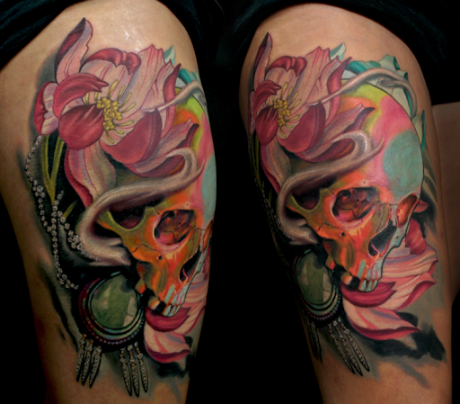 Explore tattoo on leg ideas, creative tattoo ideas in Honolulu, available at Tattoolicious Tattoo Waikiki