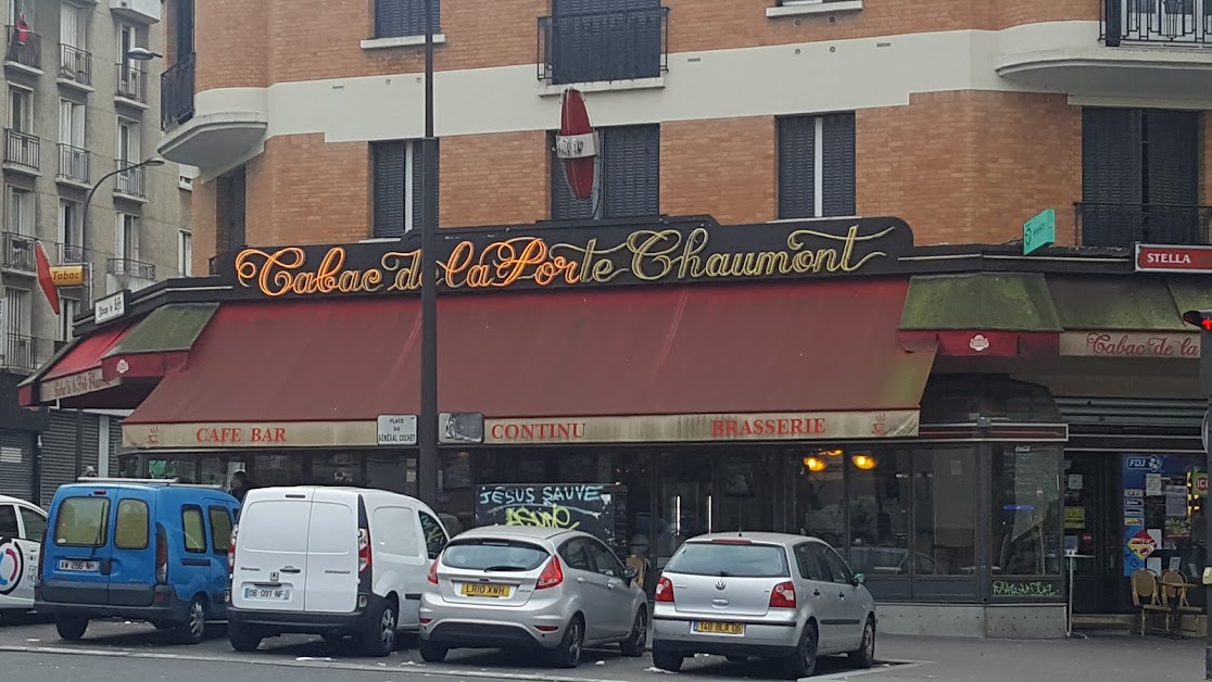 Tabac de la Porte Chaumont à Paris (Paris 75)