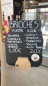 Menu du Dalis Bar à Monfalcone