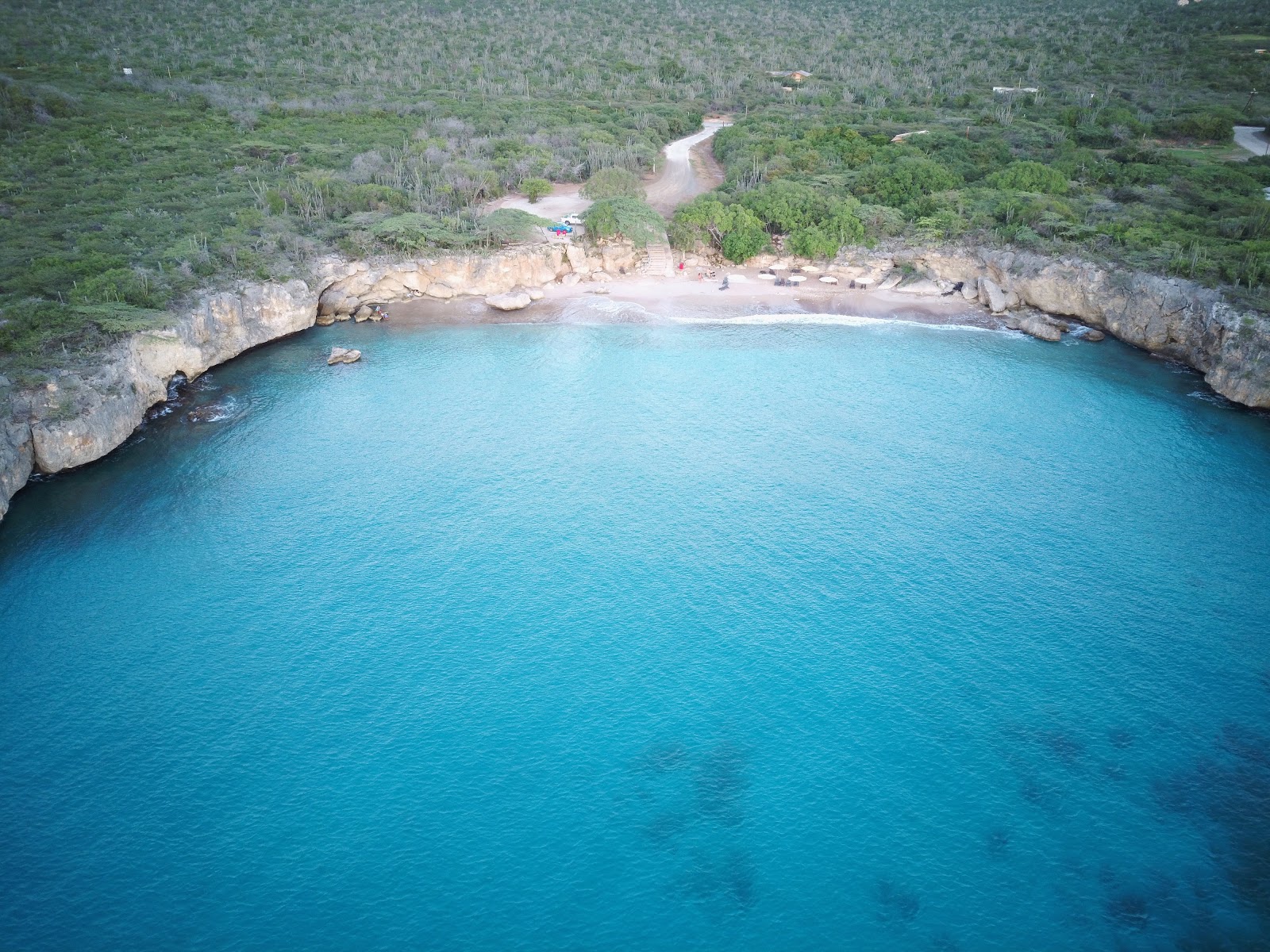 Foto de Playa Jeremi localizado em área natural