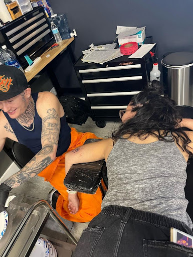 Explore american football tattoo ideas, creative tattoo ideas in Glendale, available at Tattoo 151