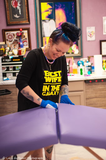 Explore queen of hearts tattoo ideas, creative tattoo ideas in Deridder, available at Pine Street Tattoo & Piercing LLC