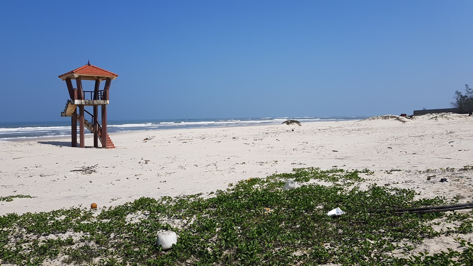 Foto av Cua Viet Beach och bosättningen