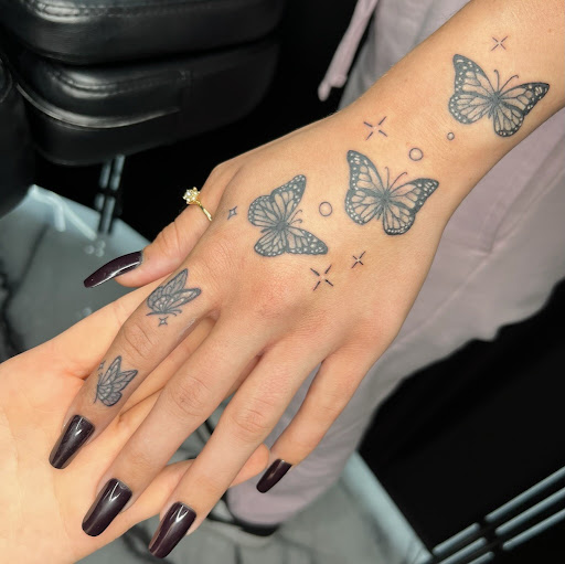 Explore tattoo cover up ideas for ladies, creative tattoo ideas in Rowlett, available at Ink Sirens Tattoo & Piercing Studio