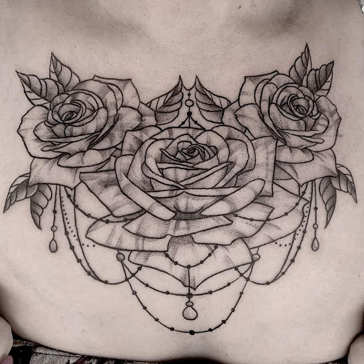 Explore matching husband and wife tattoo ideas, creative tattoo ideas in Brighton, available at Valkyrie Tattoos